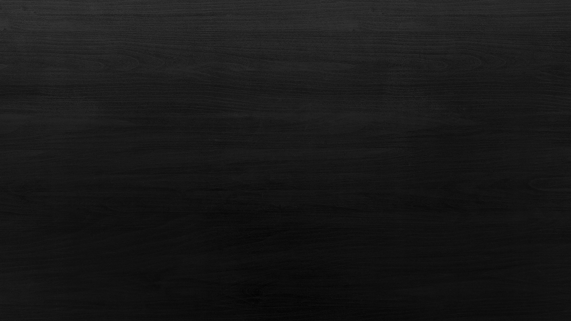 Schwarzer Holz-Tisch